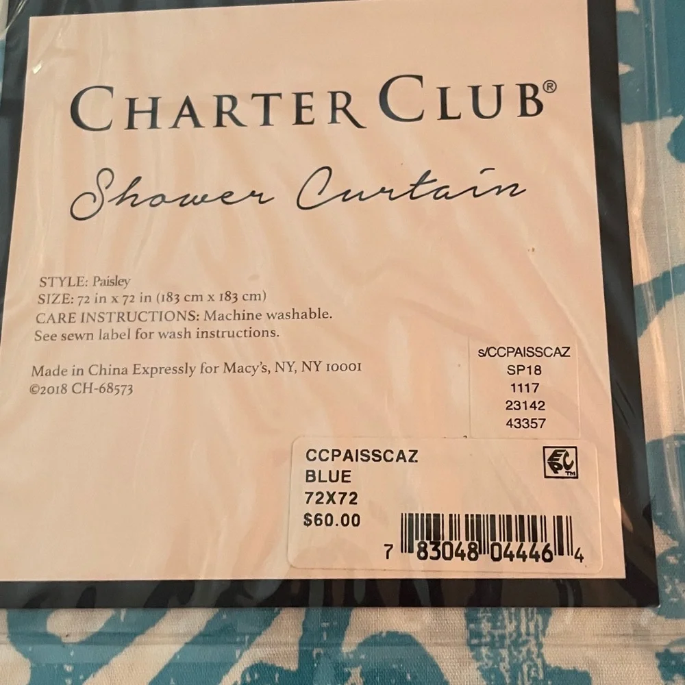 3 shower curtains brand new